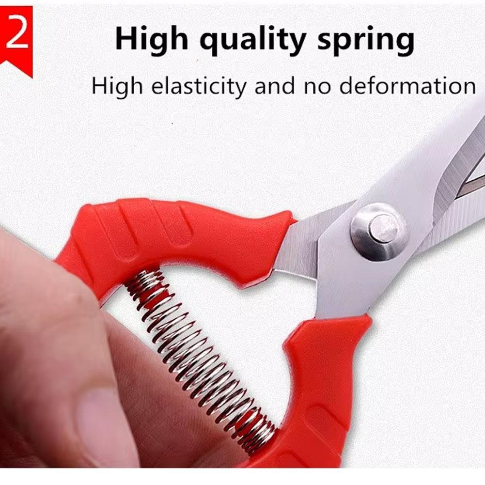 Gardening Tools To Cut Branches - 1PC Stainless Steel Garden Scissors Multi-Purpose