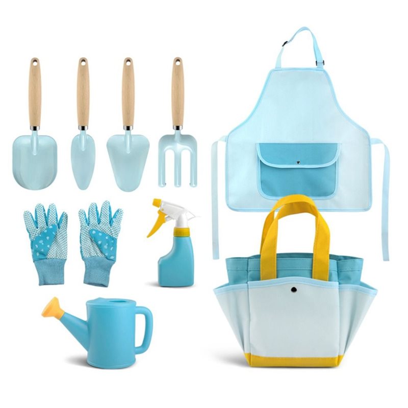 Gardening Tools Kit For Kids - AB47-Kids Garden Set Sand Play Color