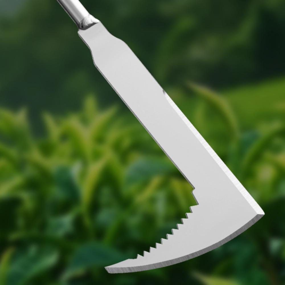 Gardening Tools Used For Weeding - Stainless steel gap weeding tool, L-shaped