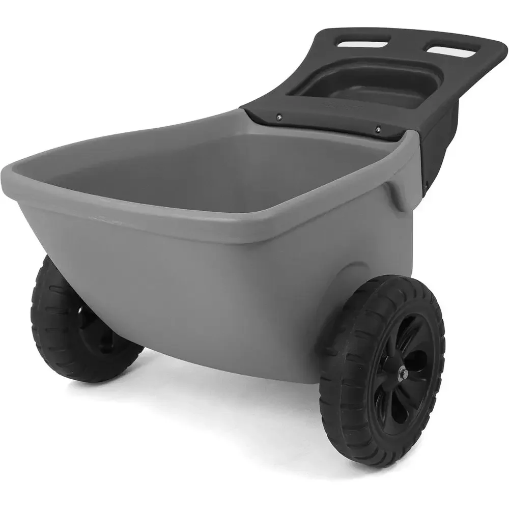Gardening Tools Made In Usa - Durable Wheelbarrow with Storage Tray for