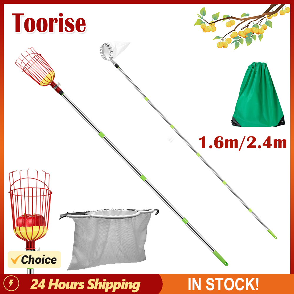 Gardening Tools For Women - Deep Basket Fruit Picker Catcher Apple