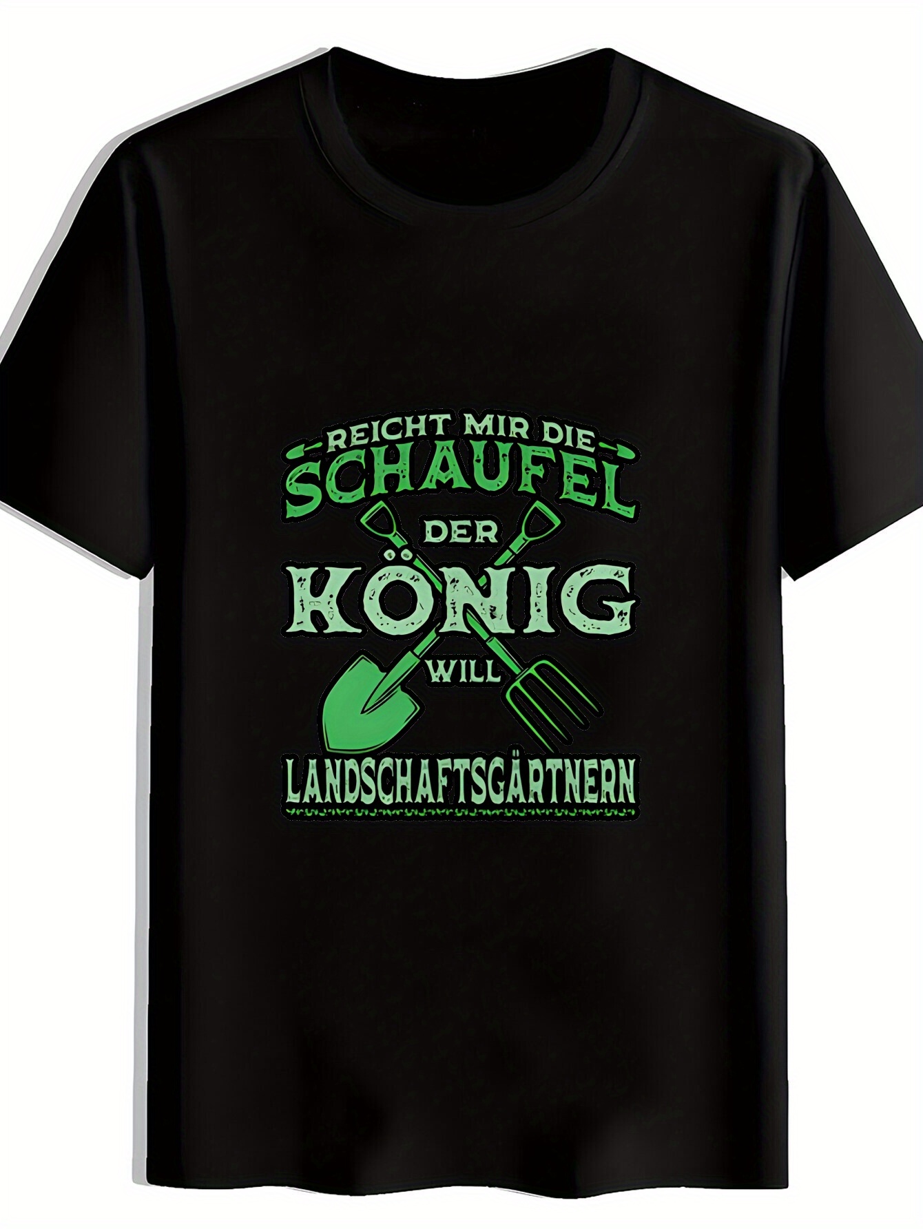 Gardening Tools German - Men's Casual Short Sleeve T-Shirt -