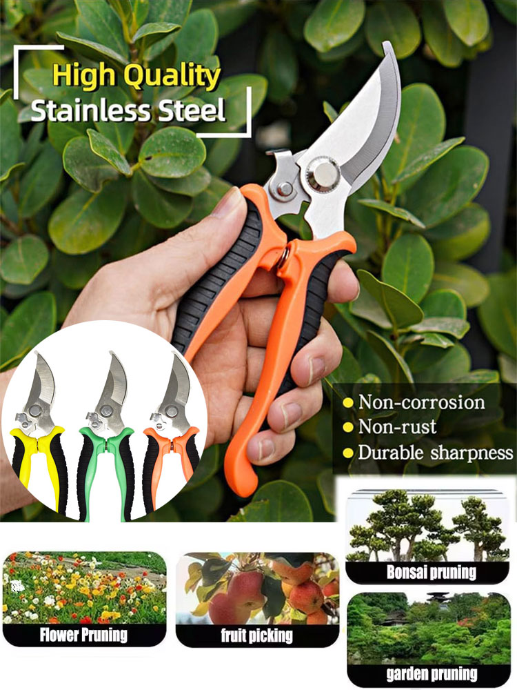 Gardening Tools Sharp - Gardening Shears Ergonomic Handle Pruner Garden