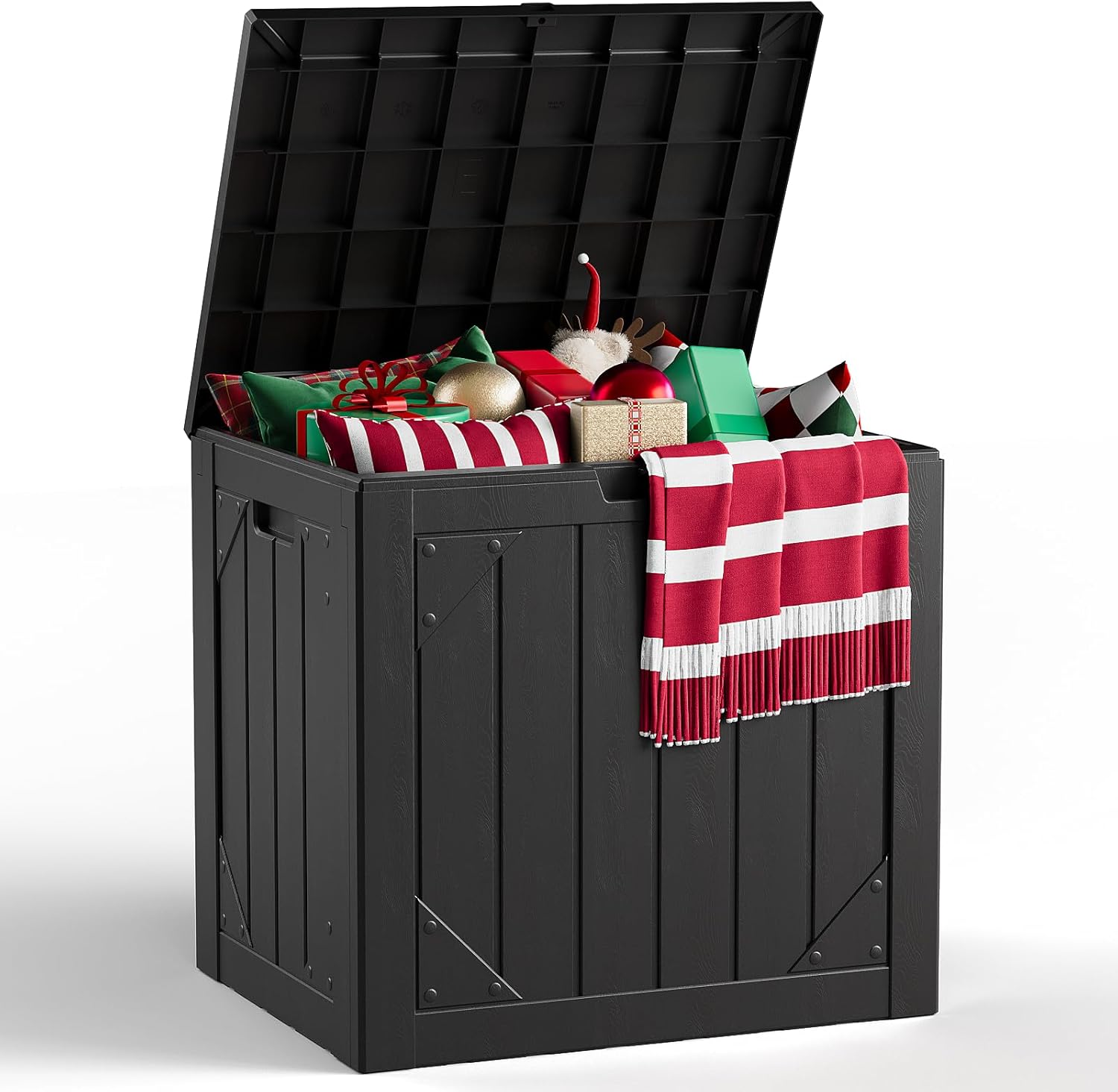 Gardening Tools Images - 30 Gallon Outdoor Storage Box with