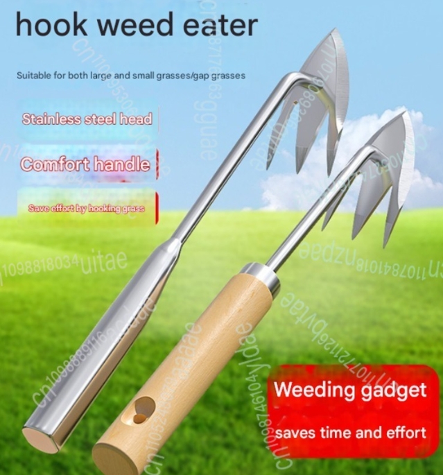 Gardening Tools Sharp - Stainless Steel Weeding Hook Weed Puller