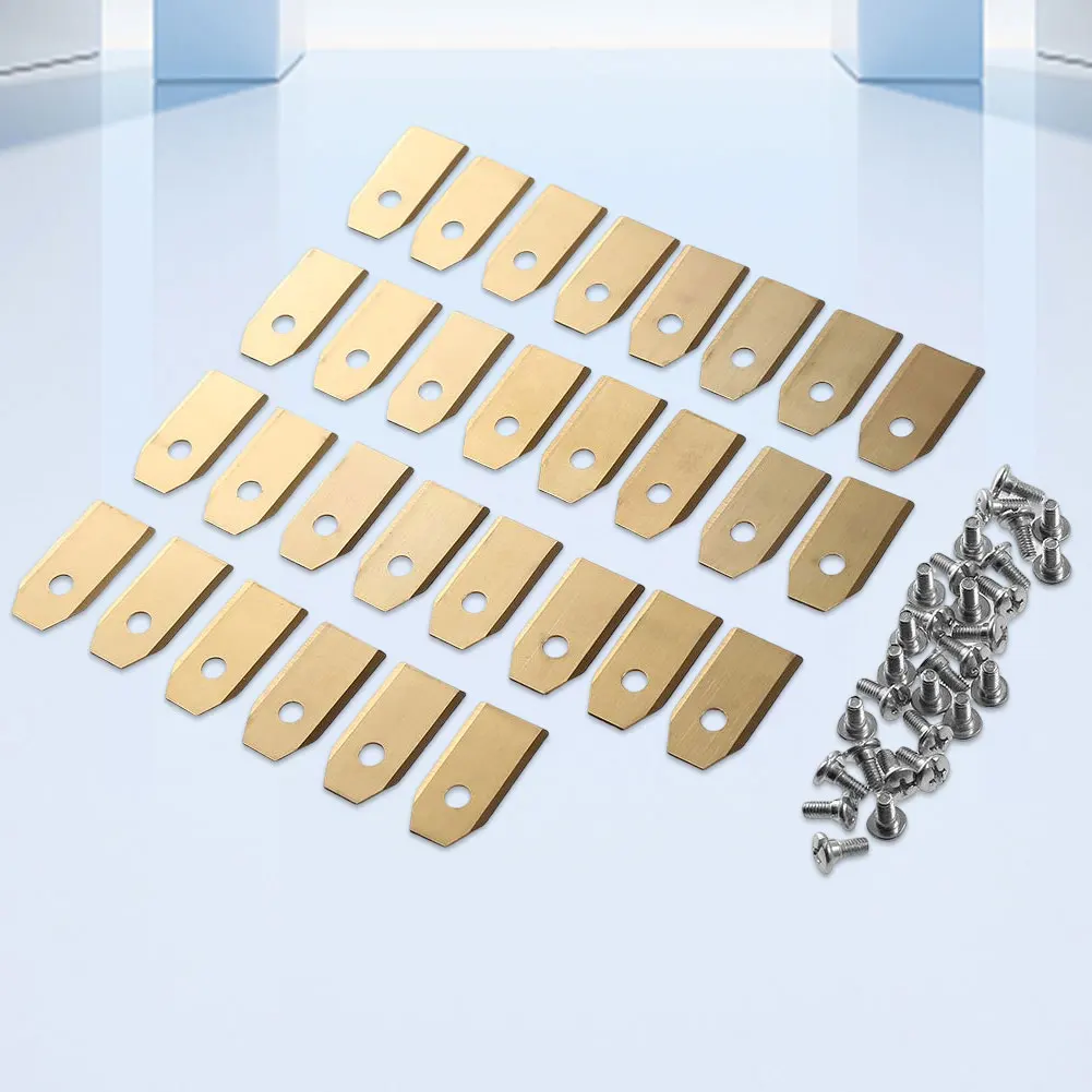 Gardening Tools Basic - 30PCS Lawn Mower Cutting Blades Set