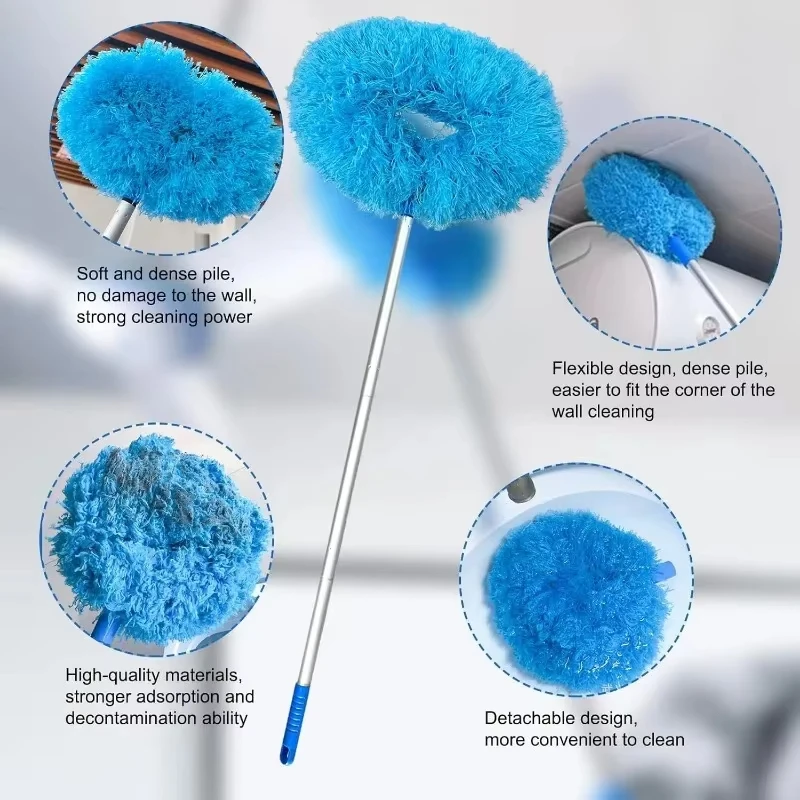 1PC Microfiber Ceiling Fan Dus - Gardening Tools Long Handle review and price