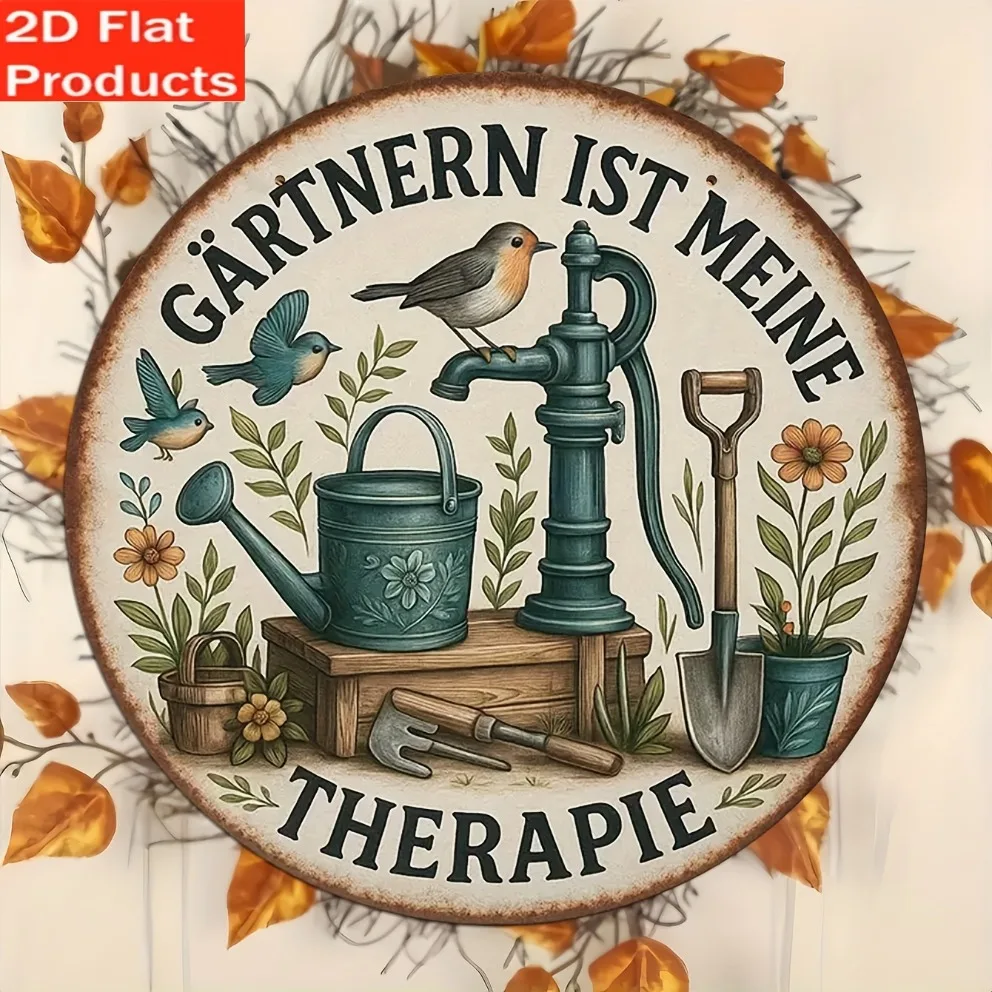 2D Flat: 1 Vintage  Garden Sig - Gardening Tools German review and price