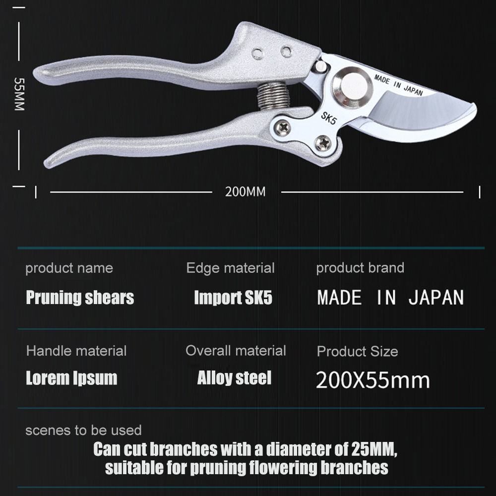 SK5 High Carbon Steel Garden P - Gardening Tools To Cut Branches review and price