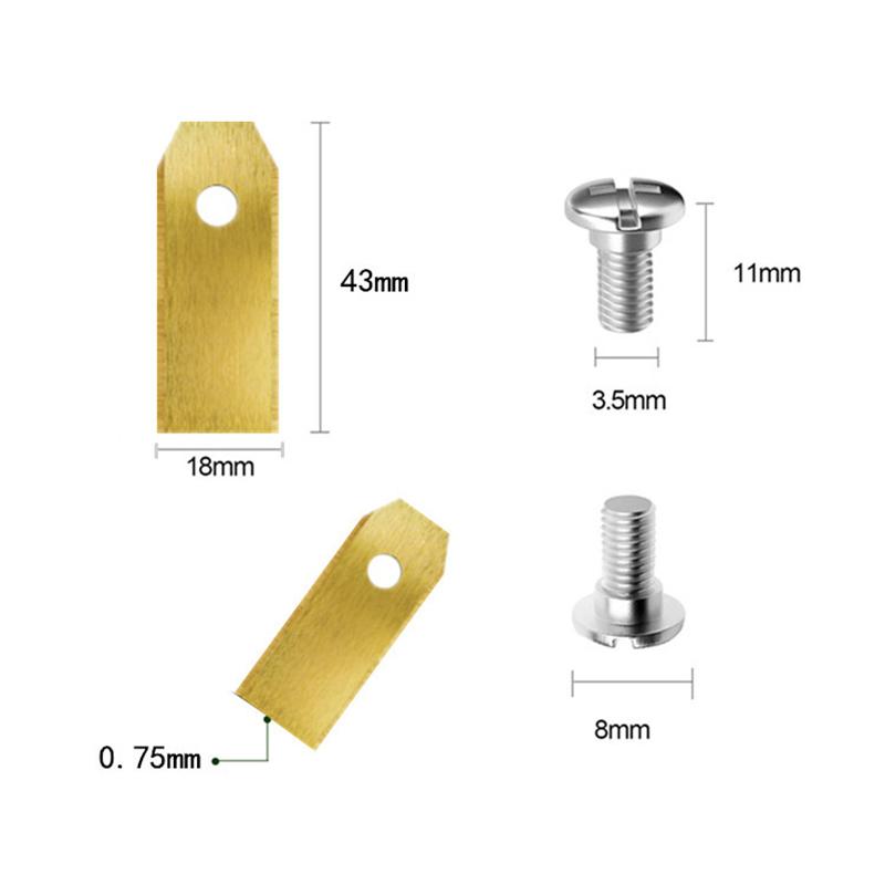 9Pcs 43mm Replacement Robotic  - Gardening Tools Sharp review and price