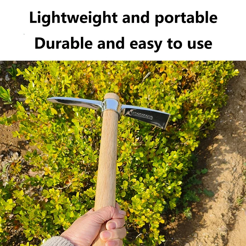 1Pcs Stainless Steel Pickaxe O - Gardening Tools Sharp review and price