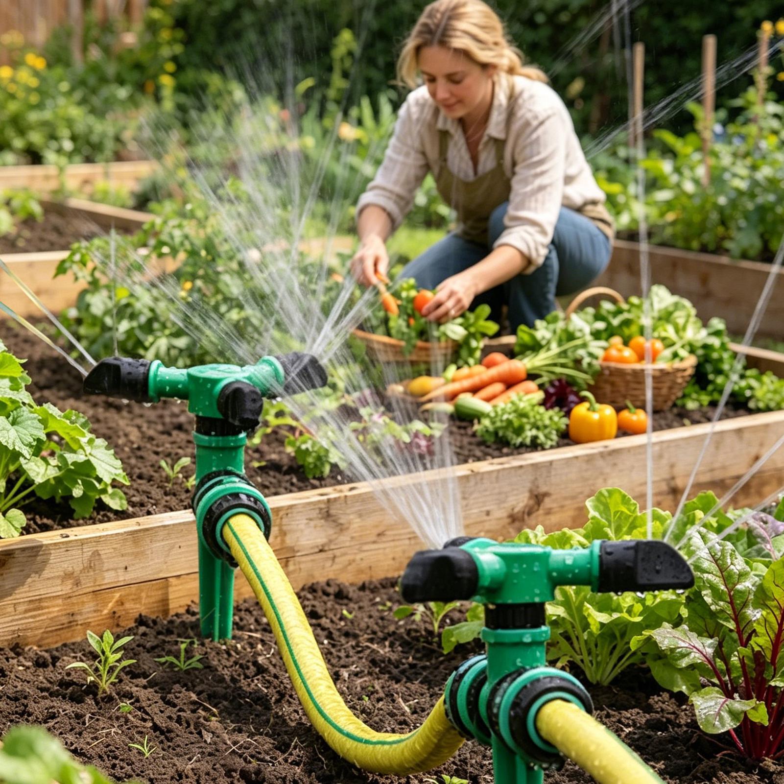 Automatic Rotating Water Sprin - Gardening Tools For Women review and price