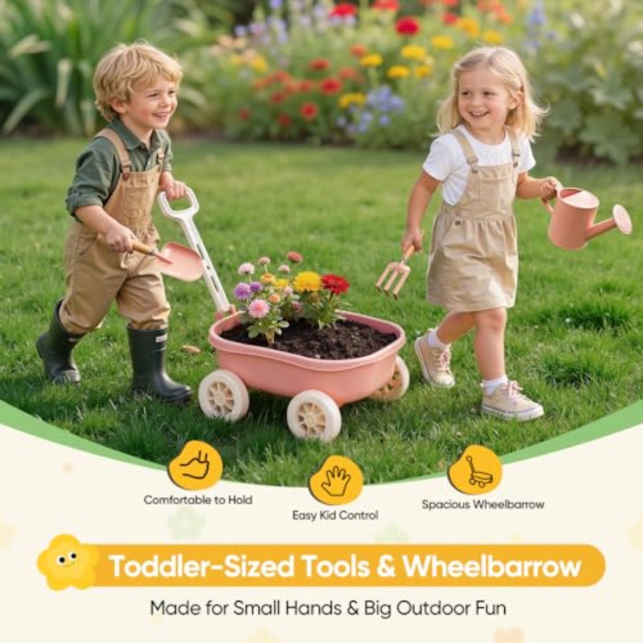 Gardening Set with Wheelbarrow - Gardening Tools Japan review and price