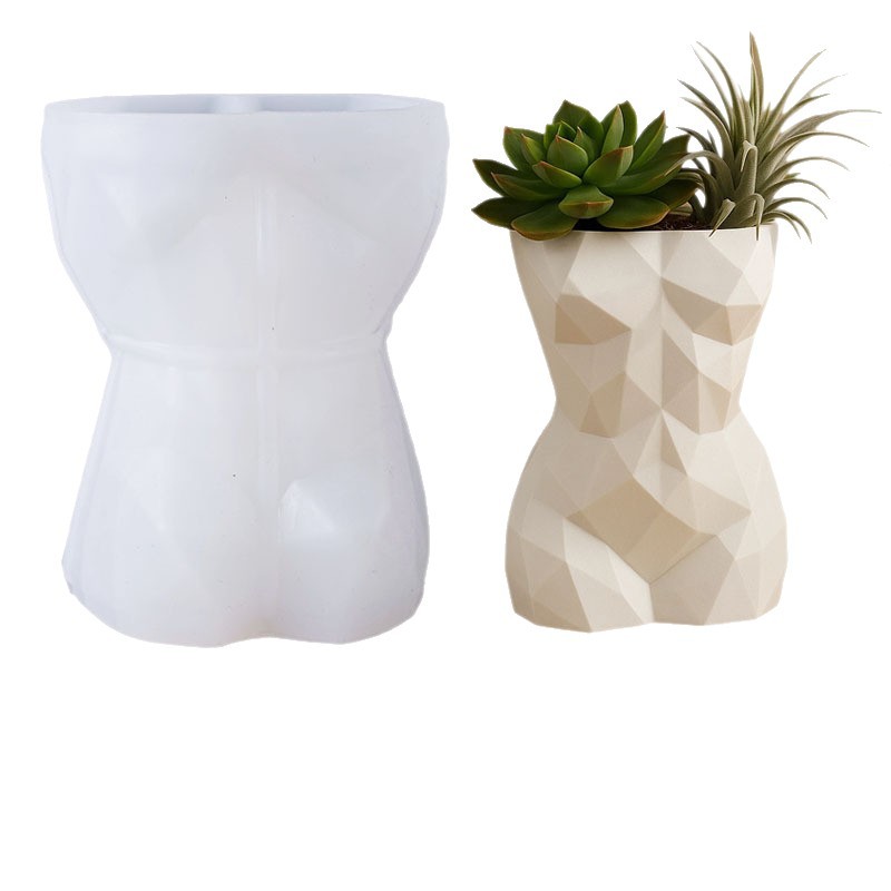 3D Geometric Female Body Flowe - Gardening Tools For Women review and price