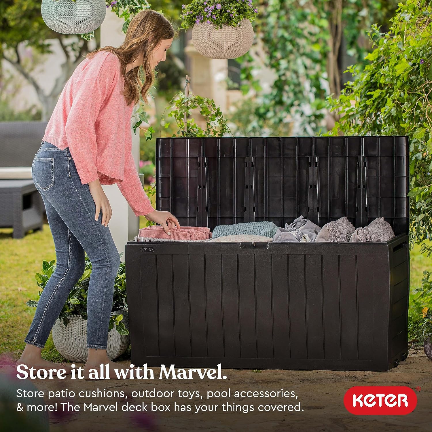 Keter Marvel Plus 71 Gal Resin - Gardening Tools Images review and price