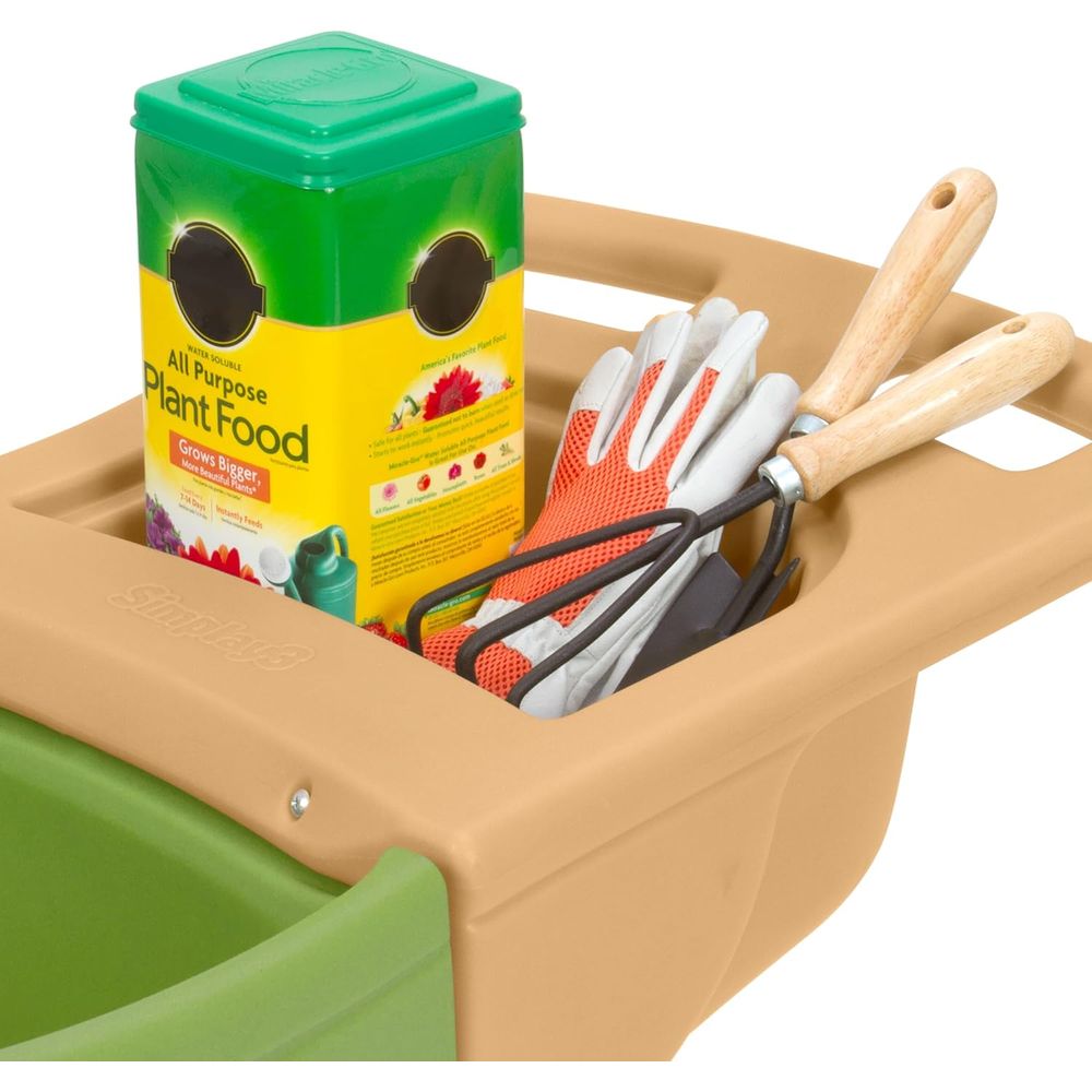 Durable Wheelbarrow with Garde - Gardening Tools Made In Usa review and price