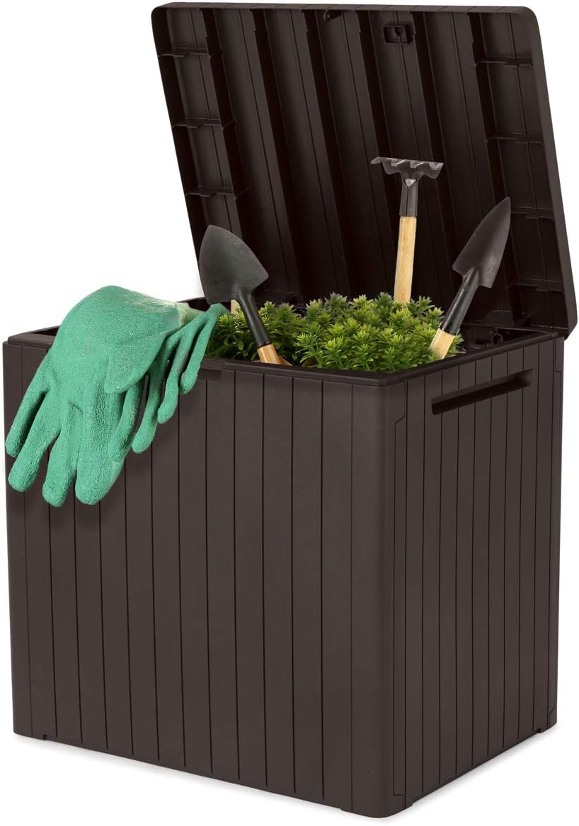 Keter City Outdoor Storage Box - Gardening Tools Images review and price