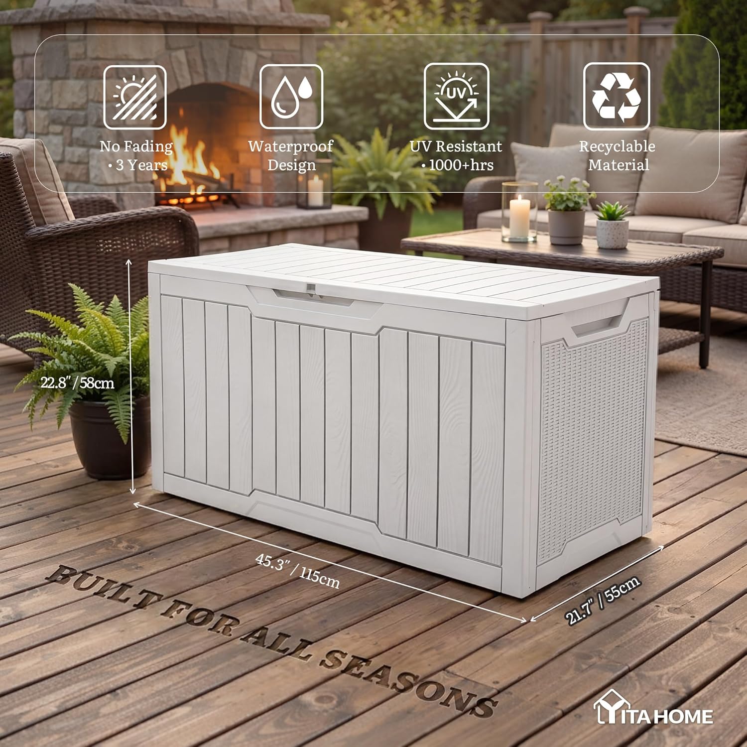 100 Gallon Large Outdoor Deck  - Gardening Tools Images review and price