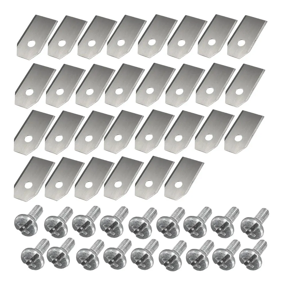 18/30PCS Lawn Mower Cutting Bl - Gardening Tools Basic review and price