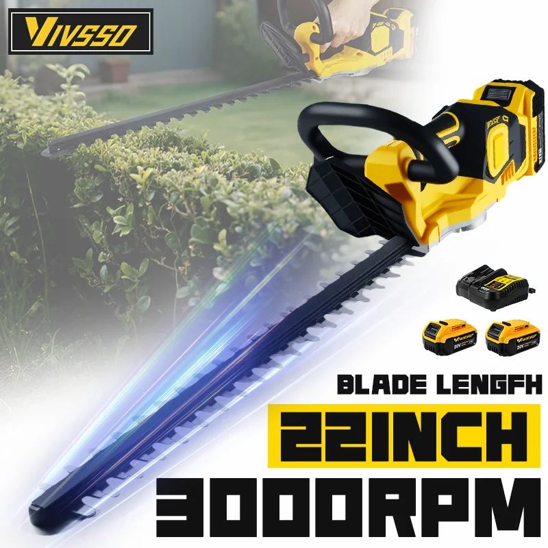 VIVSSO Cordless Electric Hedge - Gardening Tools Basic review and price