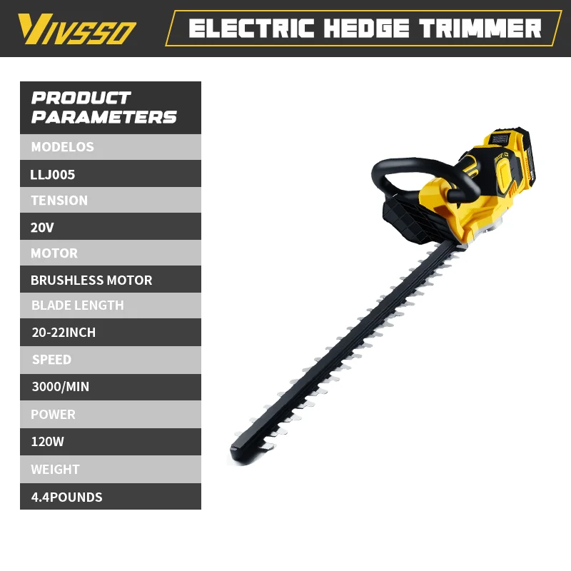 VIVSSO Cordless Electric Hedge - Gardening Tools Basic review and price