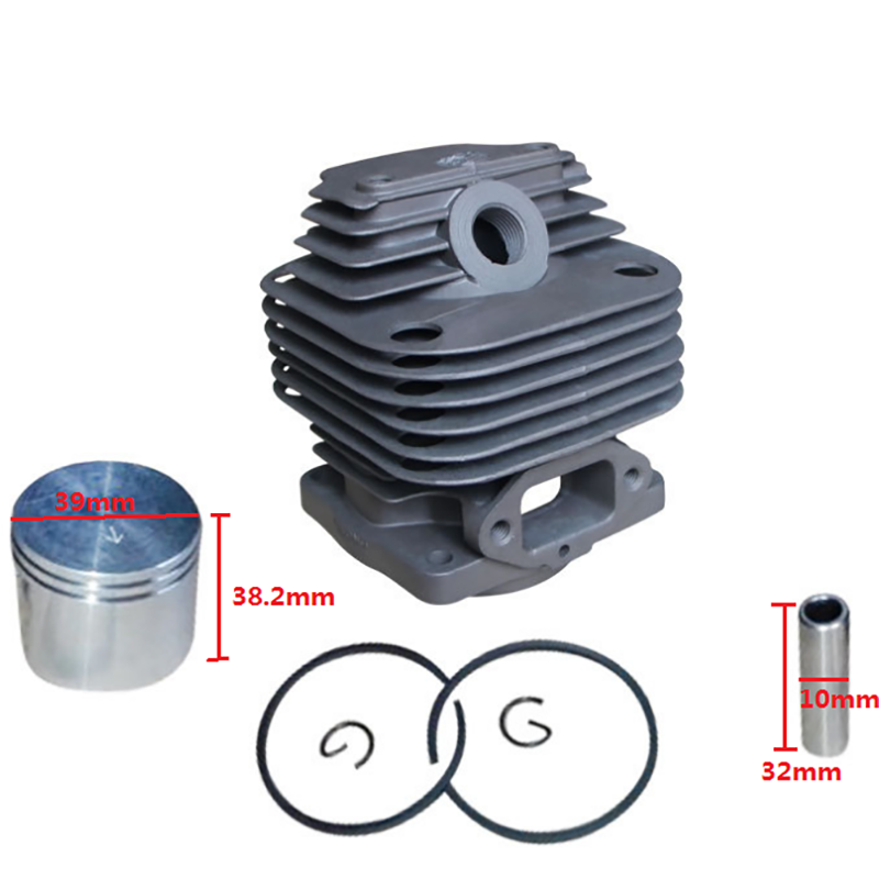 39mm CYLINDER PISTON KIT FIT F - Gardening Tools Basic review and price