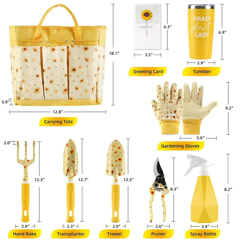 Durable Garden Tool Set Ladies - Gardening Tools For Women review and price