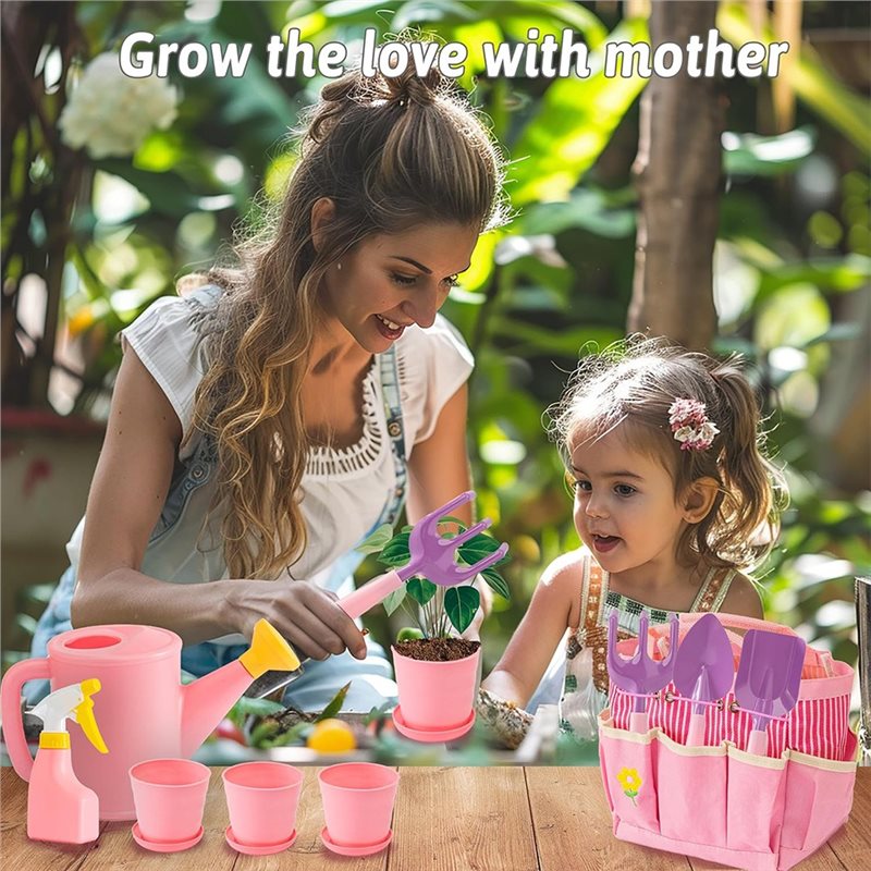 Superior-Kids Pink Gardening T - Gardening Tools Kit For Kids review and price