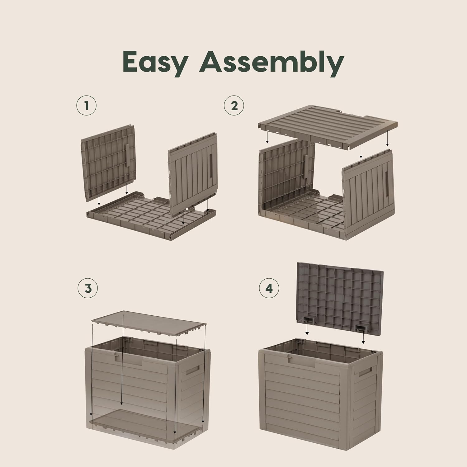 35-Gallon Outdoor Deck Storage - Gardening Tools Images review and price