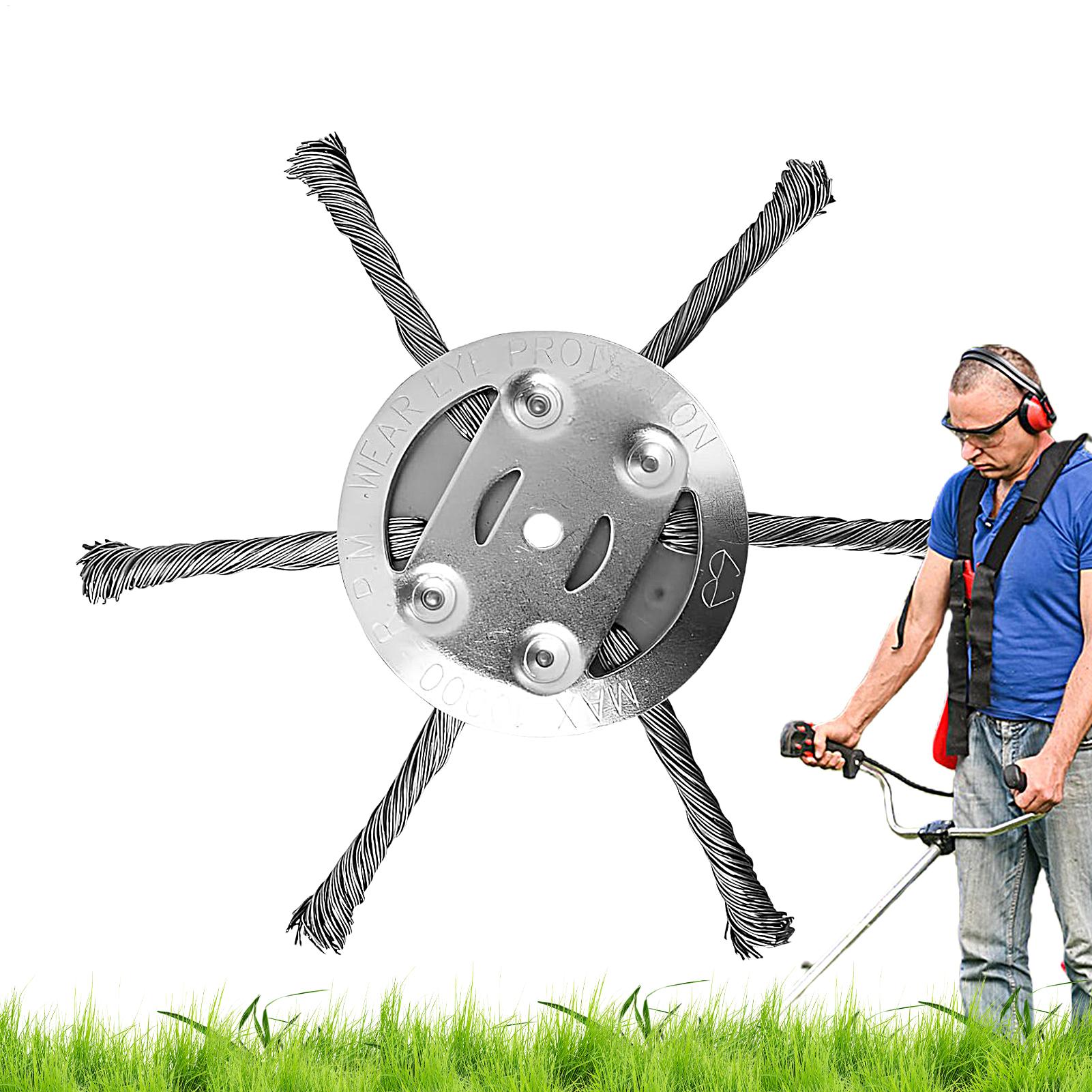 Steel Grass Trimmer Head Cutte - Gardening Tools For Women review and price