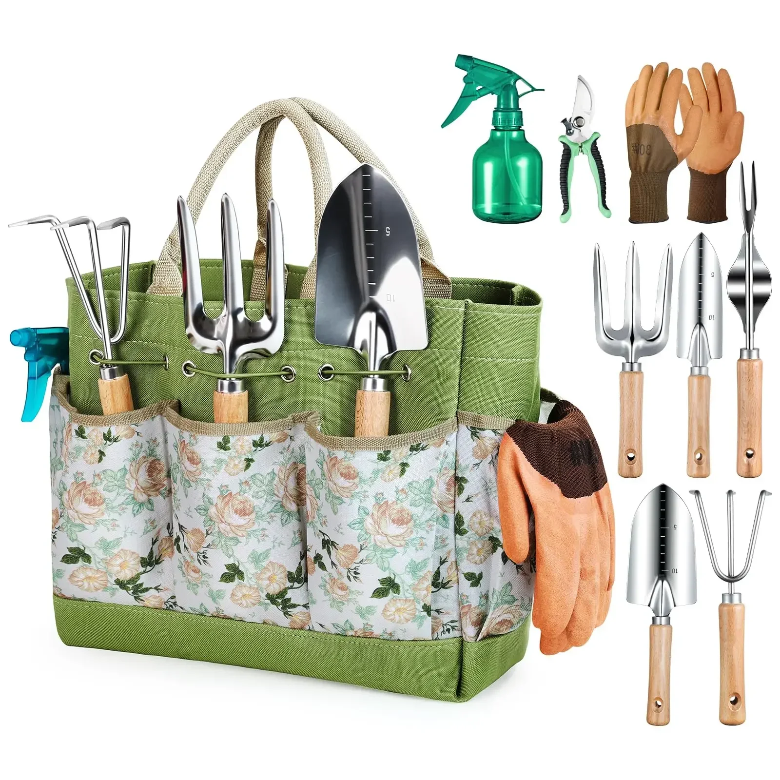 Gardening Tools 9-Piece Heavy  - Gardening Tools For Women review and price