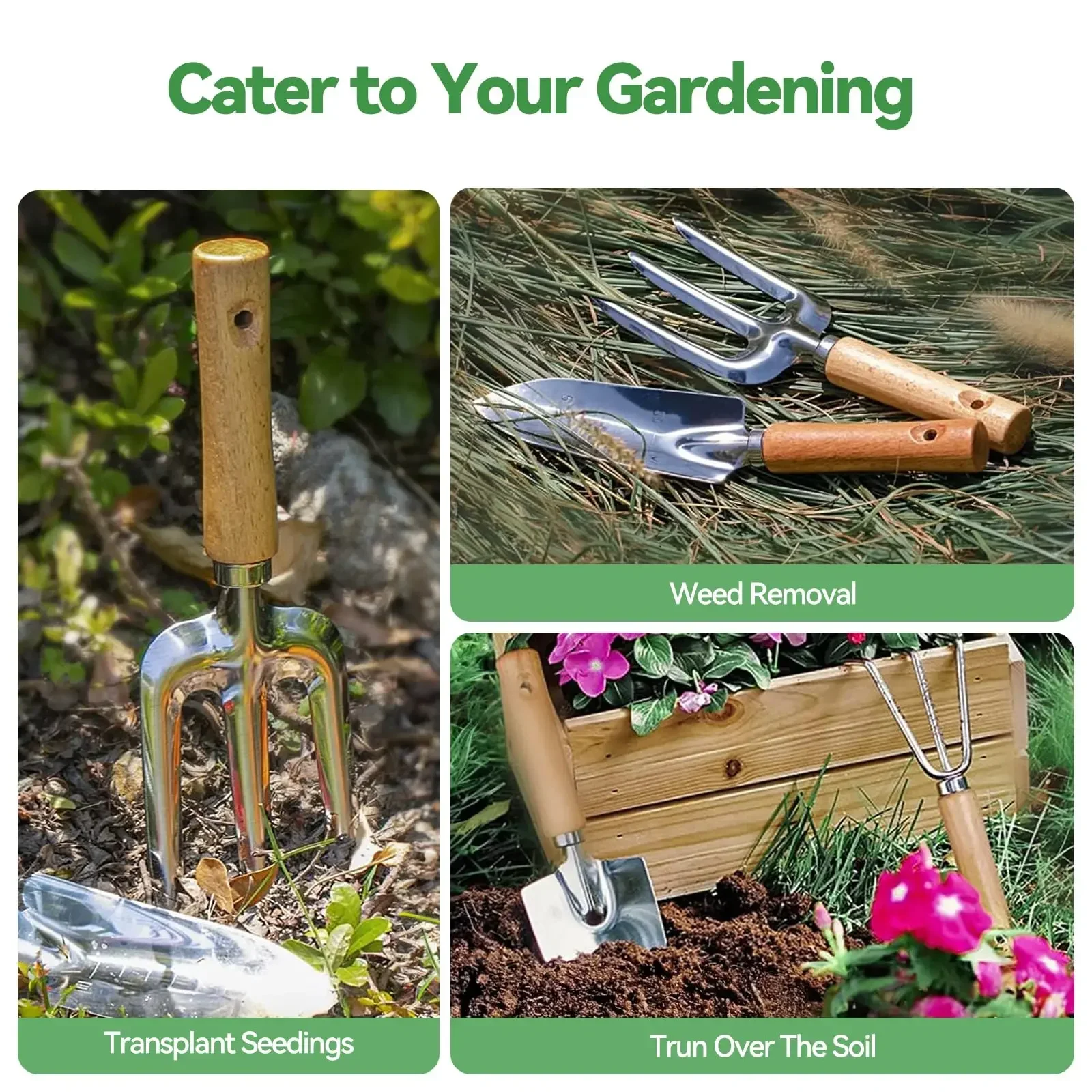 Gardening Tools 9-Piece Heavy  - Gardening Tools For Women review and price