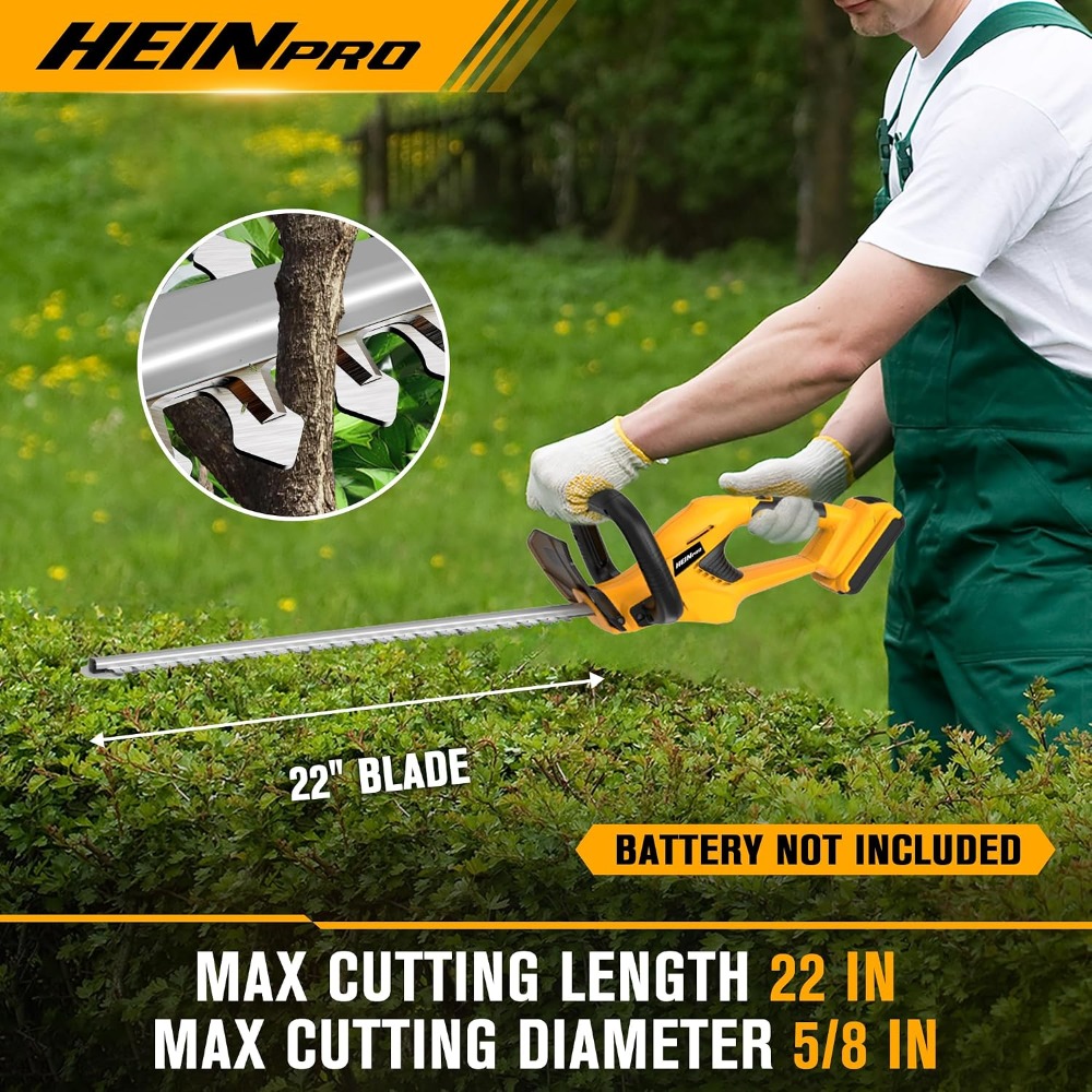Cordless Hedge Trimmer 22-Inch - Gardening Tools Images review and price