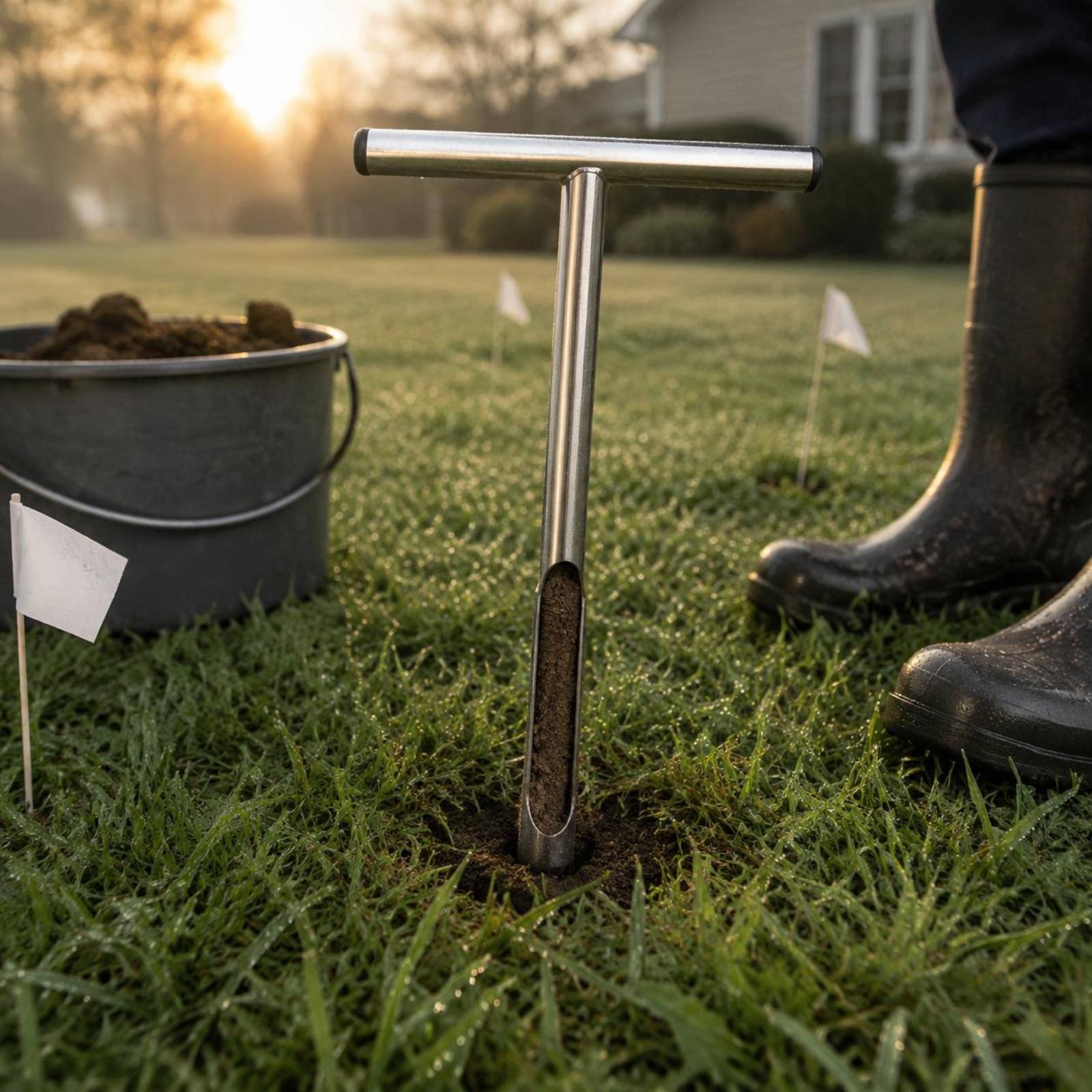 Stainless Steel Soil Sampler E - Gardening Tools Long Handle review and price