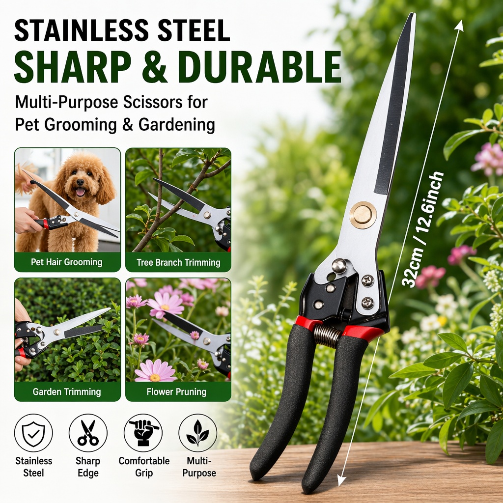 Scissors Heavy Duty Scissors S - Gardening Tools To Cut Branches review and price
