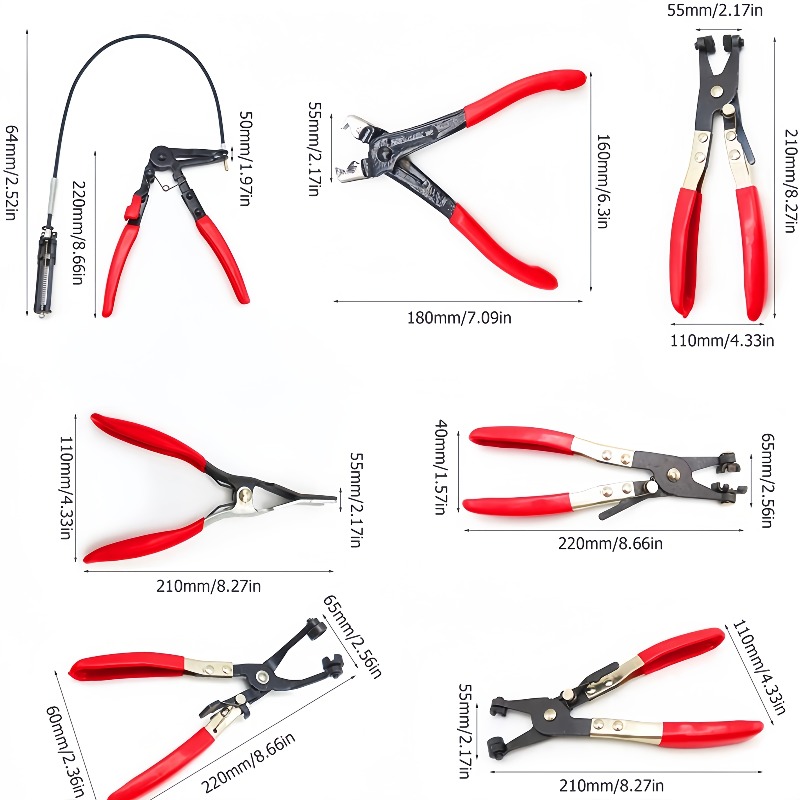 9PCS Long Handle Hose Clamp Pl - Gardening Tools Long Handle review and price