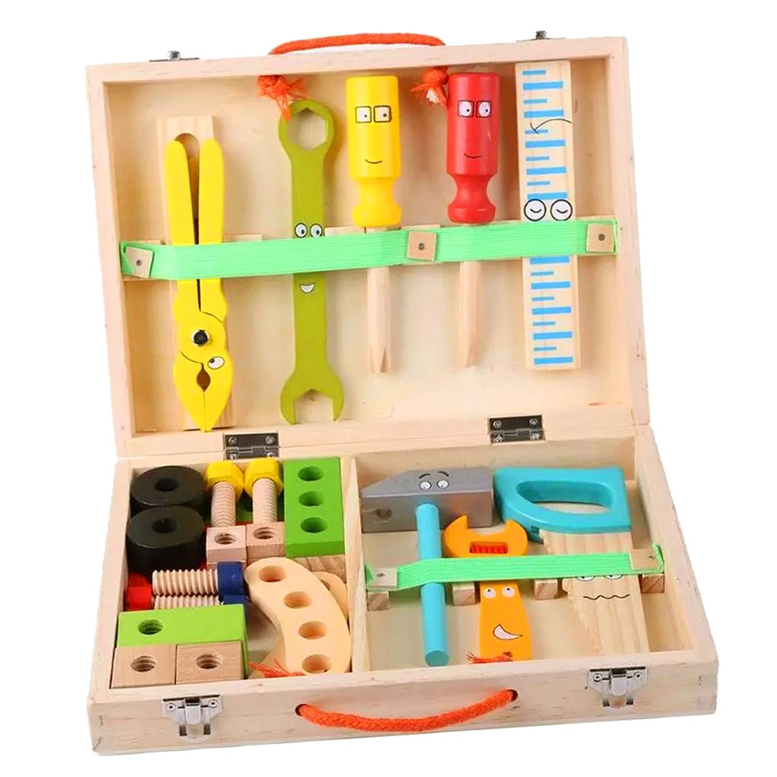 Wooden Kids Tool Set Tool Kit  - Gardening Tools Kit For Kids review and price
