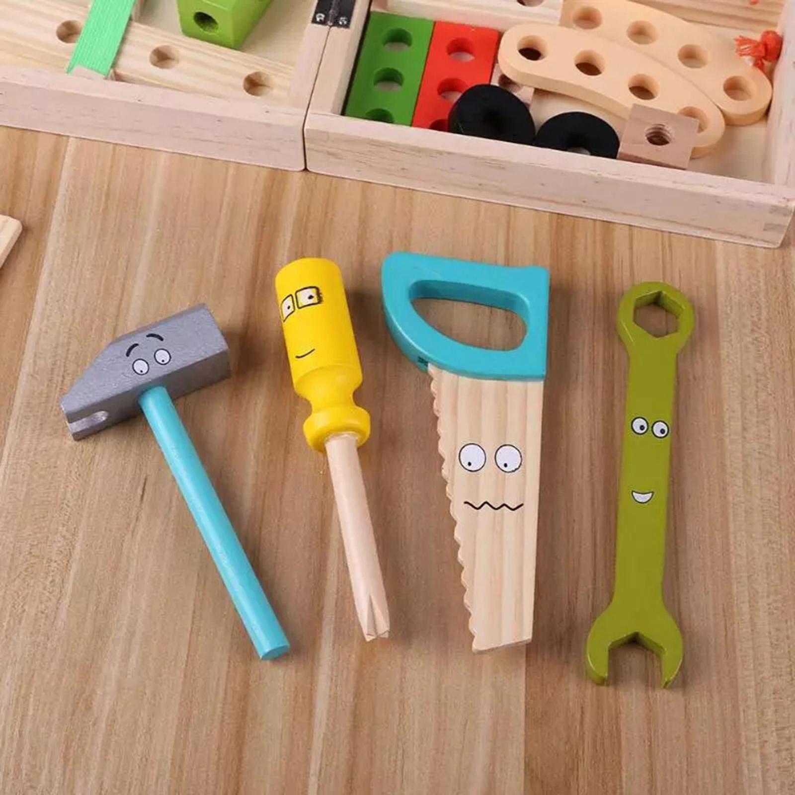 Wooden Kids Tool Set Tool Kit  - Gardening Tools Kit For Kids review and price
