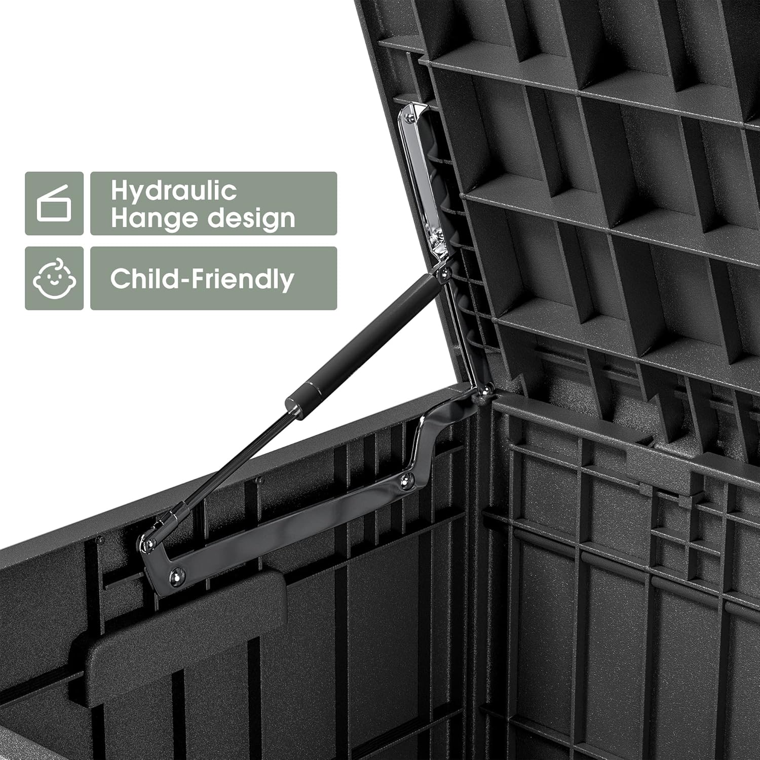 82 Gallon Resin Deck Box Outdo - Gardening Tools Images review and price